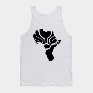 Black Panther in Africa 01- Black Power Tank Top